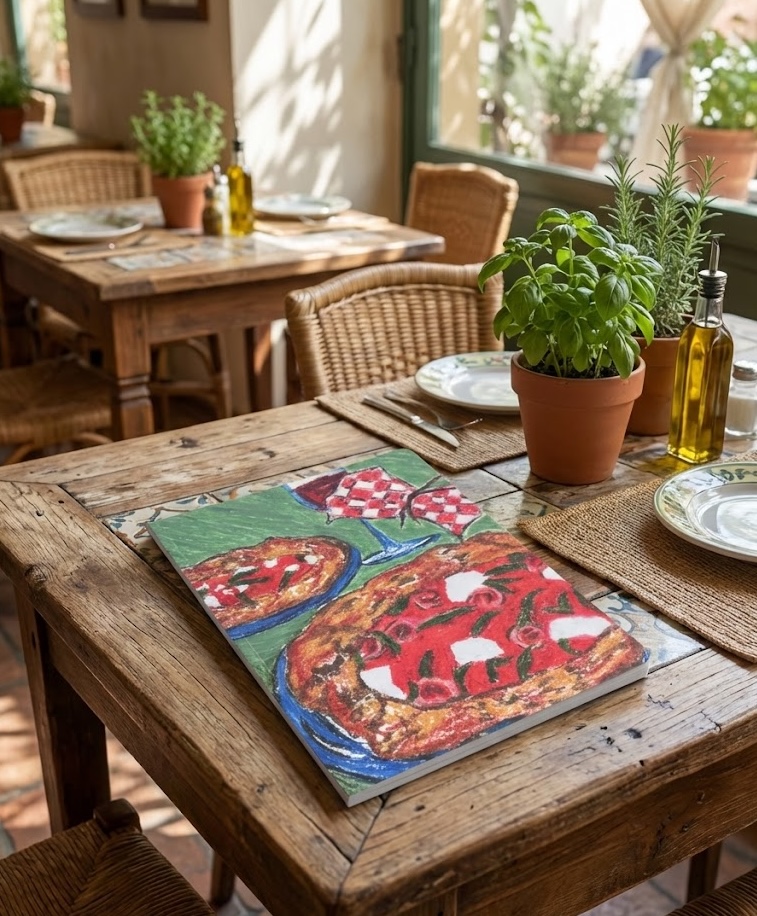Pizzaiolo — A5 Notebooks by Aishwarya Ashok